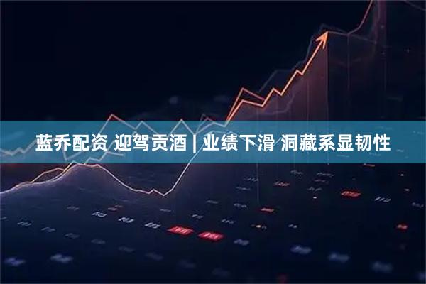 蓝乔配资 迎驾贡酒 | 业绩下滑 洞藏系显韧性