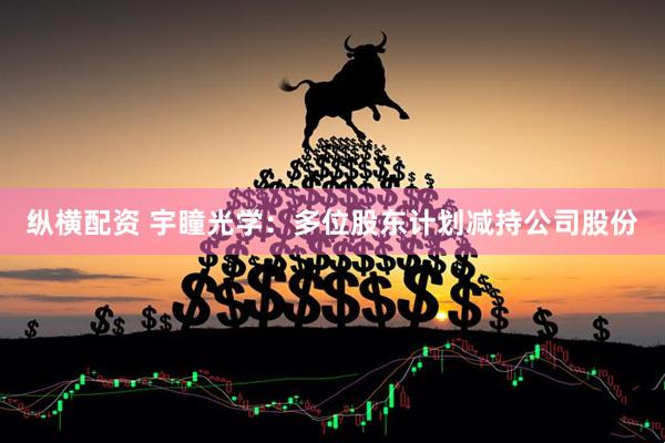 纵横配资 宇瞳光学：多位股东计划减持公司股份