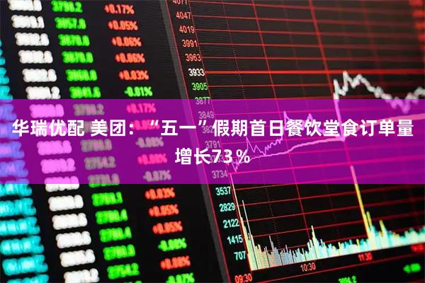 华瑞优配 美团：“五一”假期首日餐饮堂食订单量增长73％