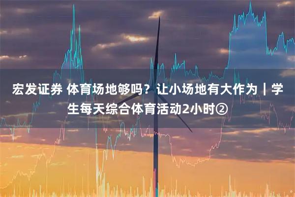 宏发证券 体育场地够吗？让小场地有大作为｜学生每天综合体育活动2小时②