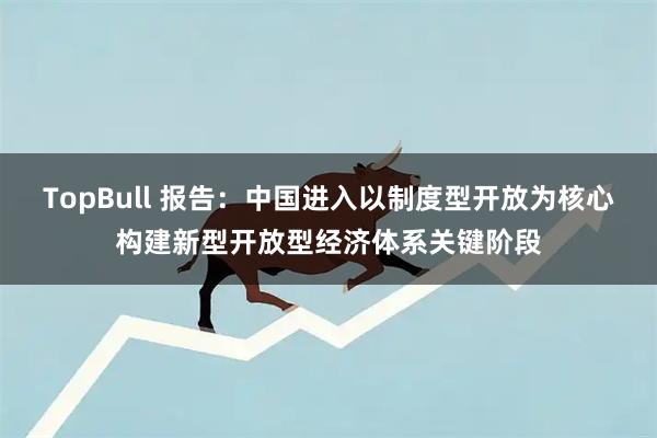 TopBull 报告：中国进入以制度型开放为核心构建新型开放型经济体系关键阶段